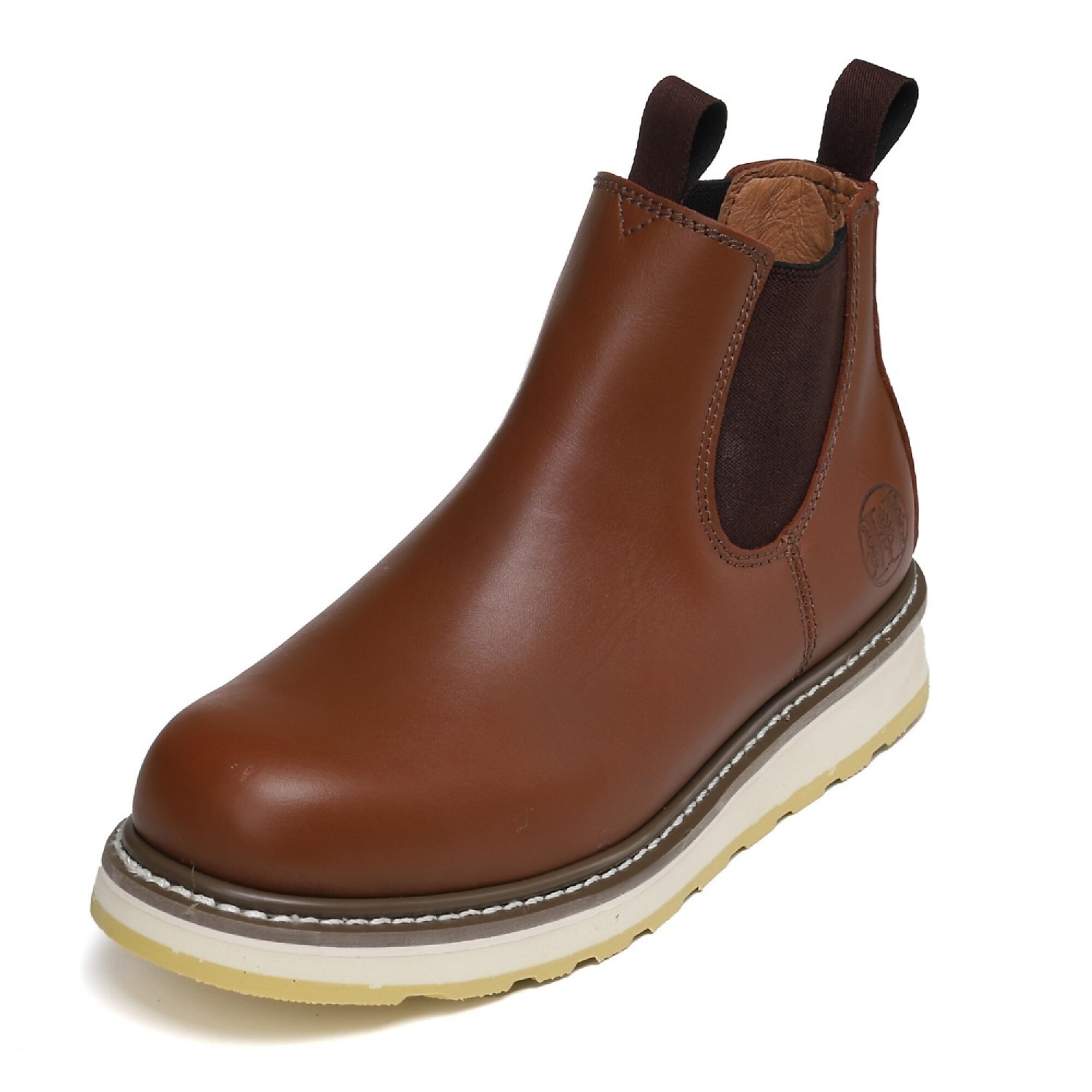 Handpoint 6in Brown Chelsea Work Boot
